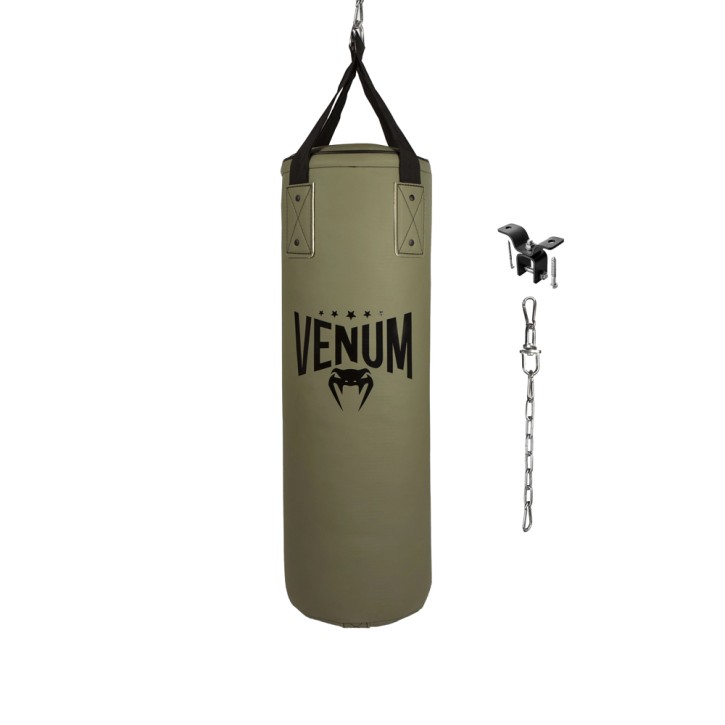 Venum Origins punching bag Khaki Black 90cm filled