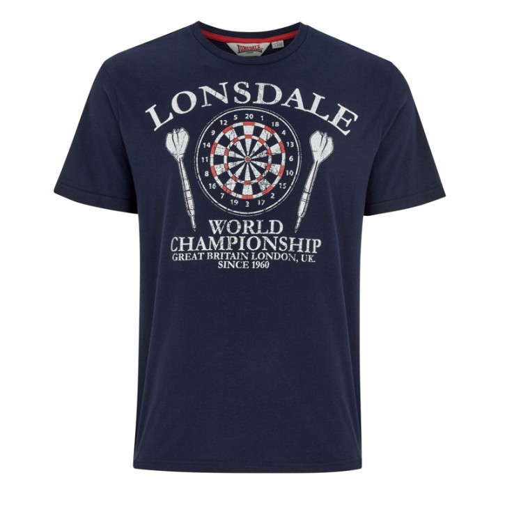 Lonsdale Edinburgh Herren T-Shirt Navy