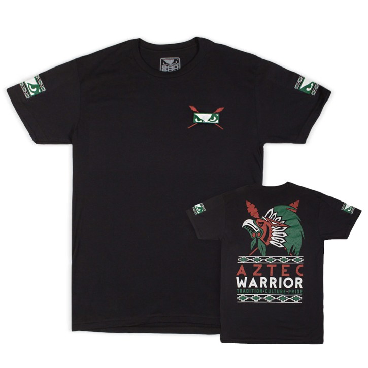 Abverkauf Bad Boy Aztec Warrior T-Shirt Black