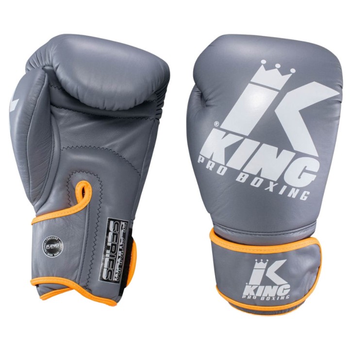 King Pro Boxing Platinum 6 Boxhandschuhe Grau