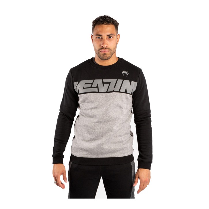 Venum Connect Crewneck Sweatshirt Black Heather Grey