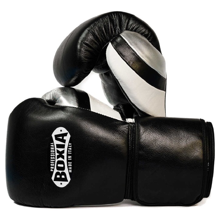 Boxia Gbs IV Boxing Gloves Black Silver
