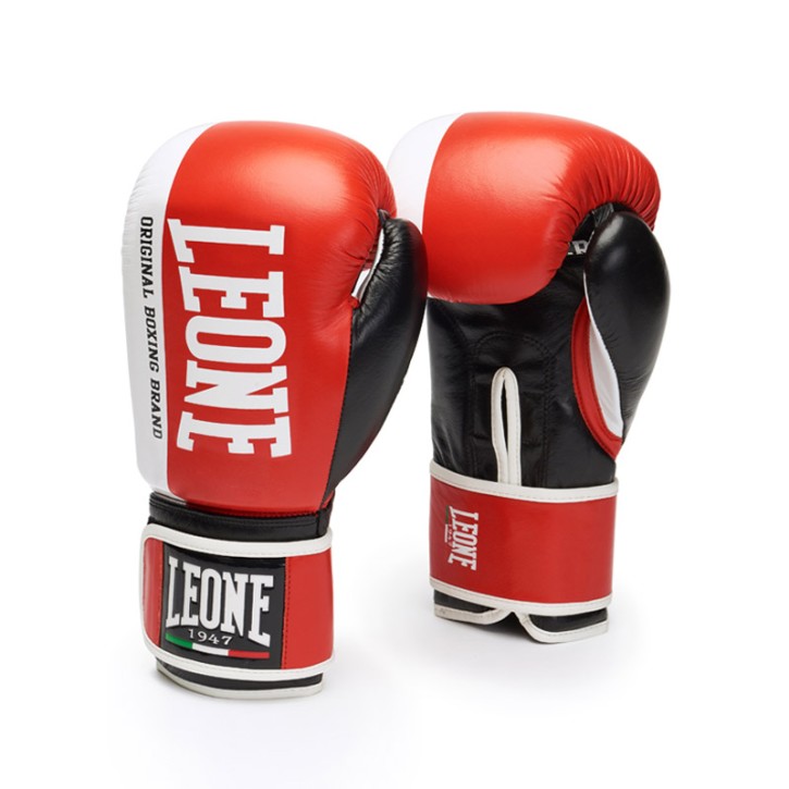 Leone 1947 boxing gloves Challenger Red