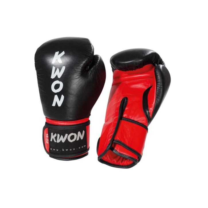 Kwon KO Champ Boxhandschuhe Black Red