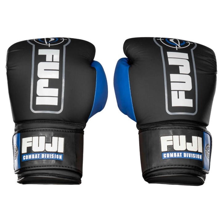 Fuji Precision Boxing Gloves Black Blue