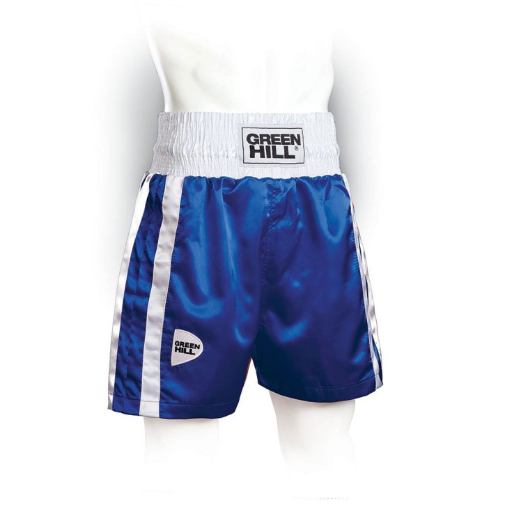 Green Hill Elite Boxing Shorts Blue