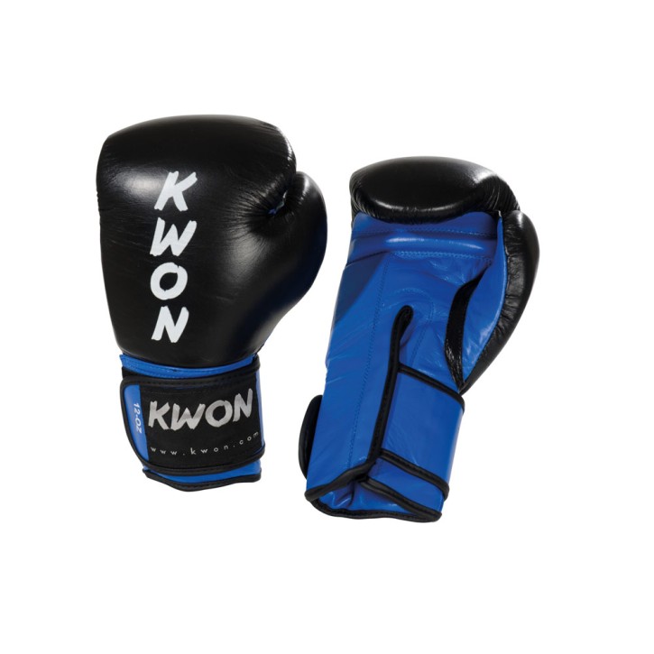 Kwon KO Champ Boxhandschuhe Black Blue