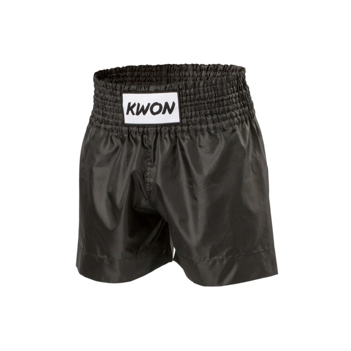 Kwon Thai Boxing Pants Black