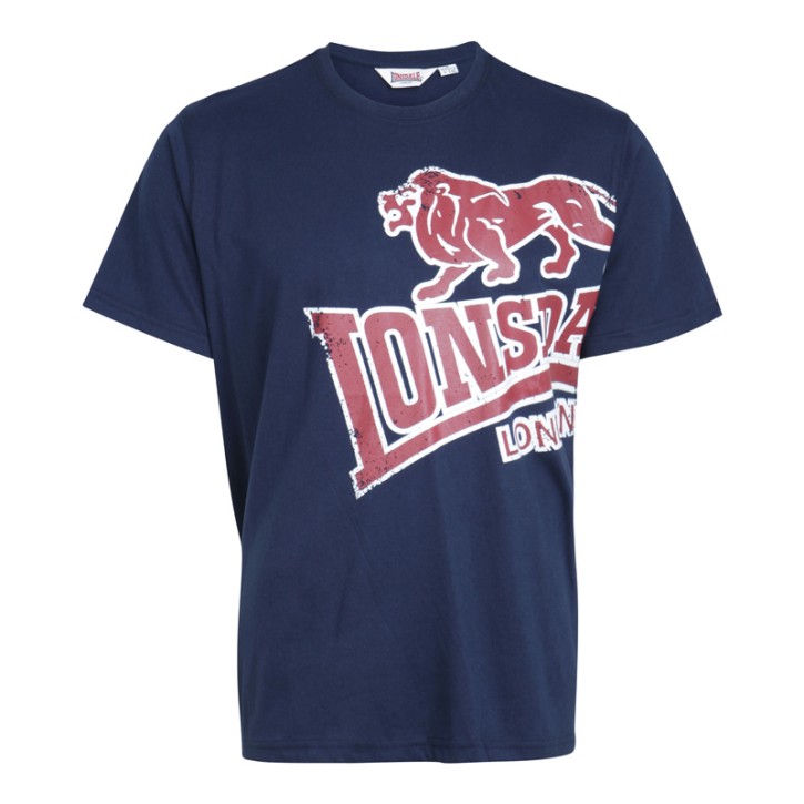 Lonsdale Plush Herren T-Shirt Navy