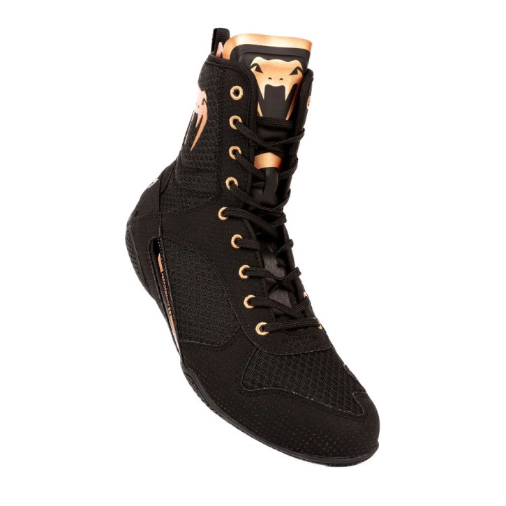 Venum Elite Boxing Shoes Black Bronze