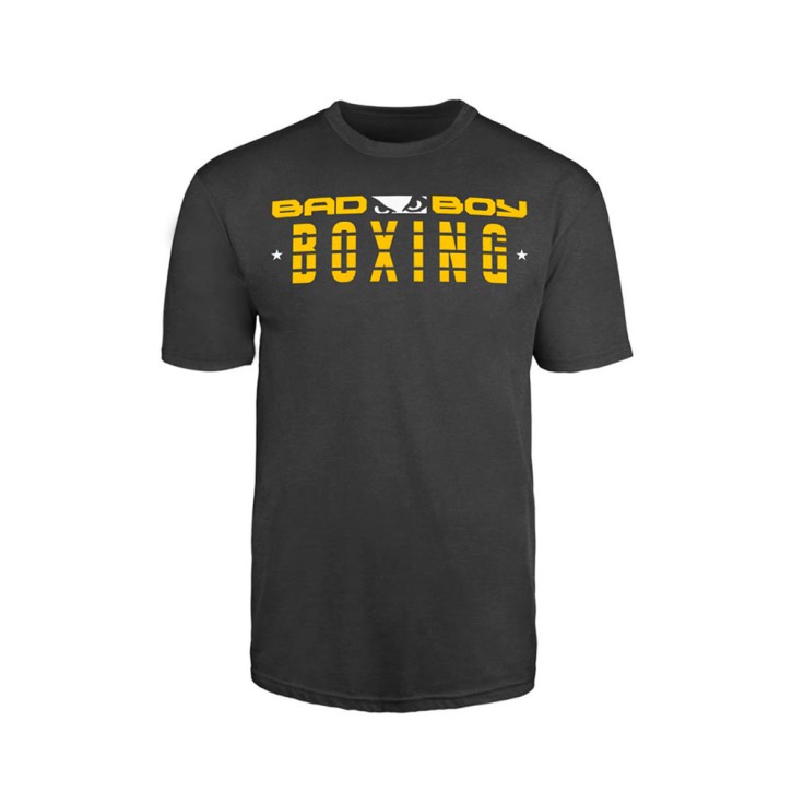 Abverkauf Bad Boy Boxing Discipline T-Shirt Charcoal