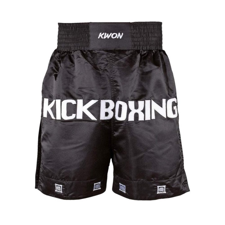 Kwon Kickboxing Long Shorts Black