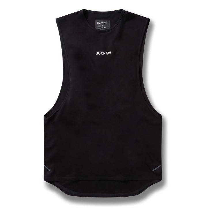 BOXRAW MUSCLE Tank Top Black