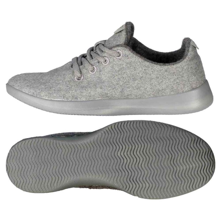 Ballop Tenderness Woll Sneaker Schuhe Grau