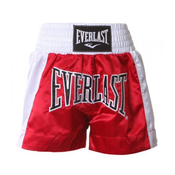 Abverkauf Everlast Thai Boxing Short Men Red White EM6