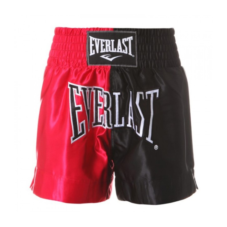 Everlast Thai Boxing Short Men Red Black EM7