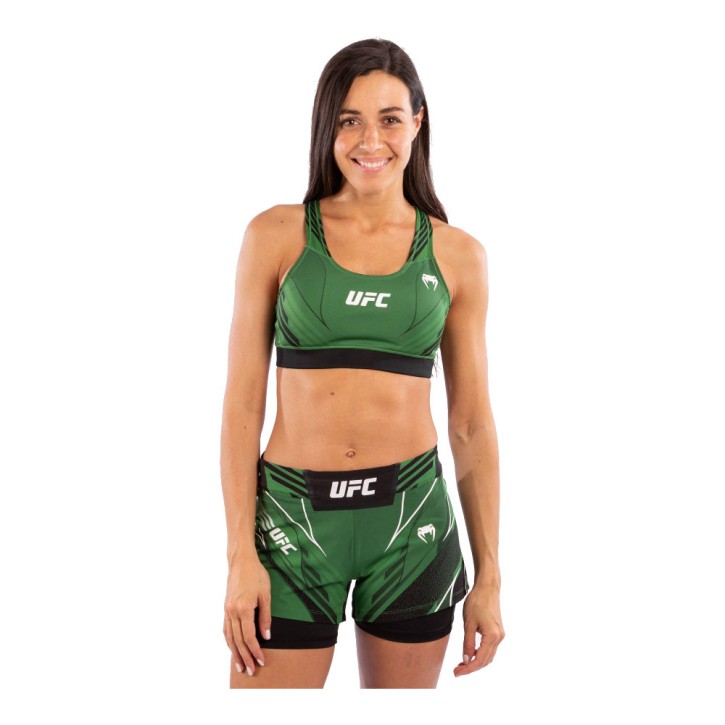 Venum UFC Auth. Fight Night Women Sport Bra Green