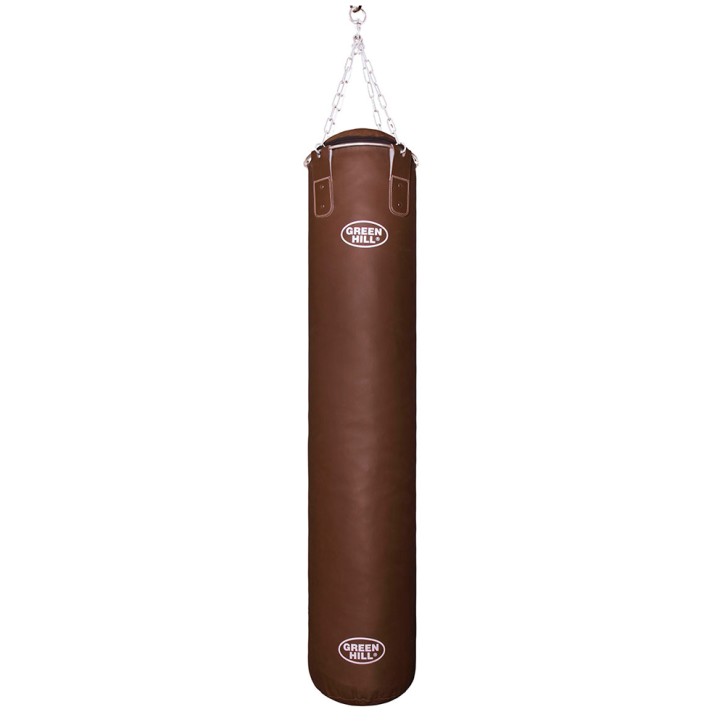 Green Hill punching bag imitation leather Brown 180cm unfill