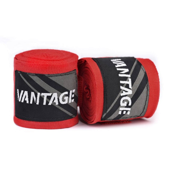 Vantage Combat Handwraps Red 250cm