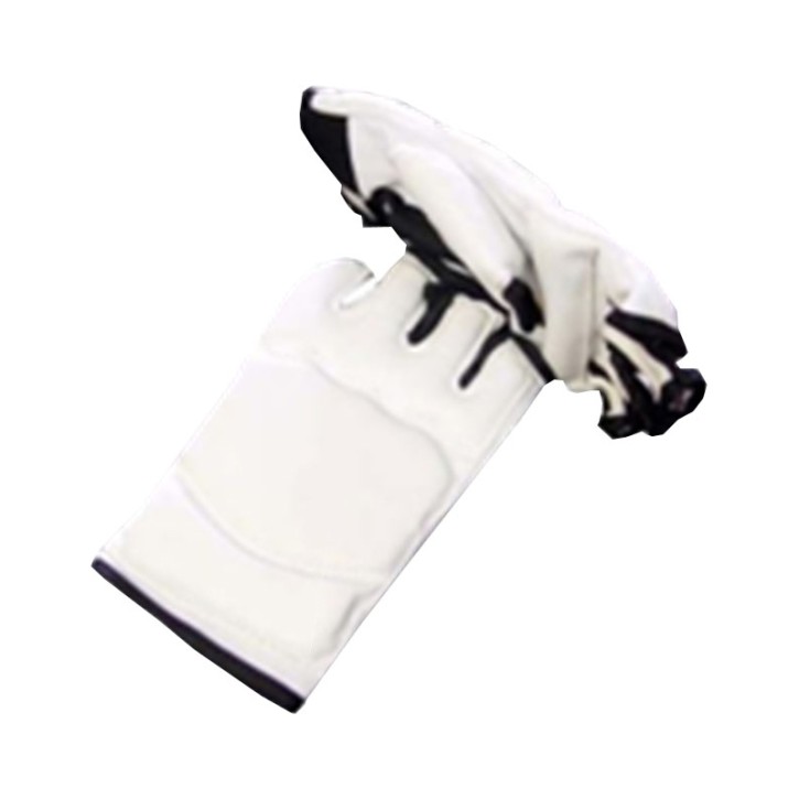 Taekwondo Competition Gloves White Black