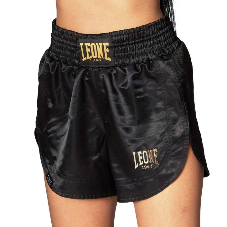 Leone 1947 Essential Frauen Thai Shorts Schwarz