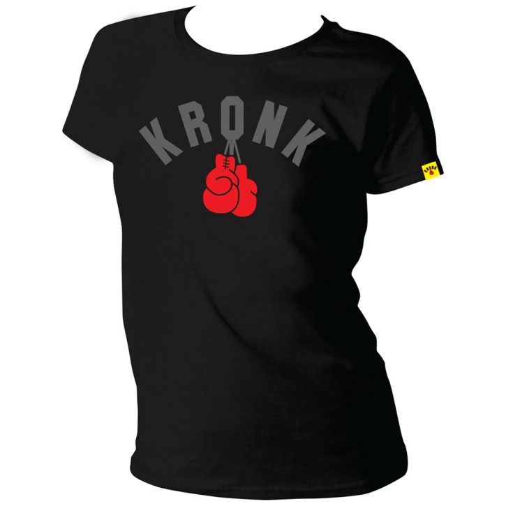 Kronk Two Colour Urban Gloves T-Shirt Black