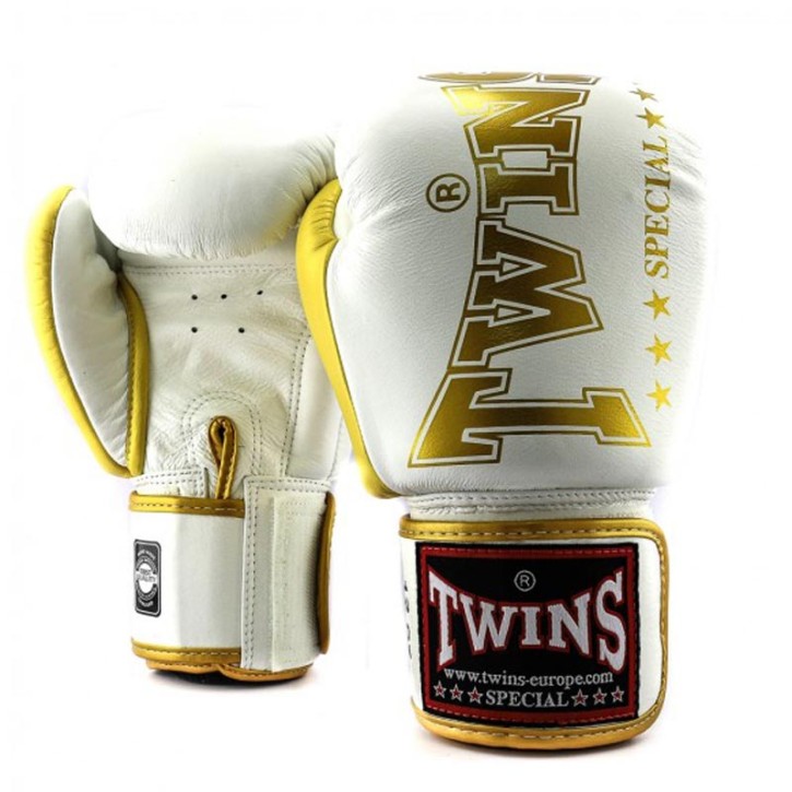 Twins boxing gloves BGVL 8 White