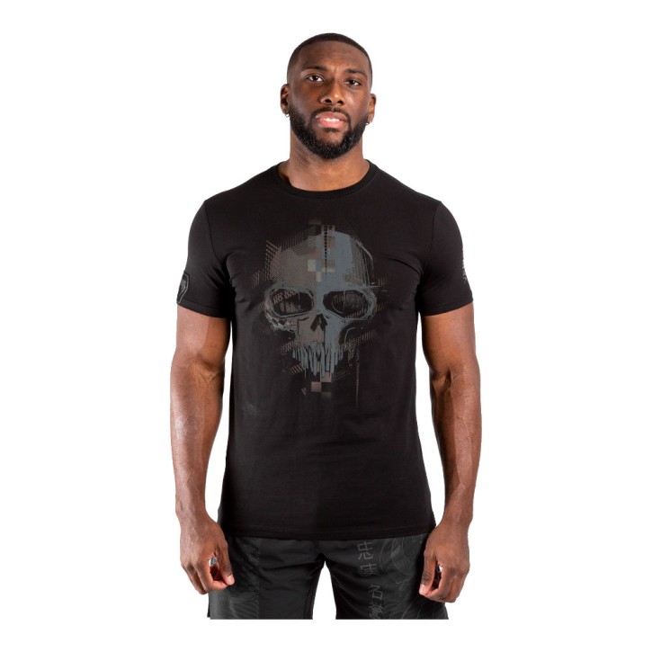 Venum Skull T-Shirt Schwarz Schwarz