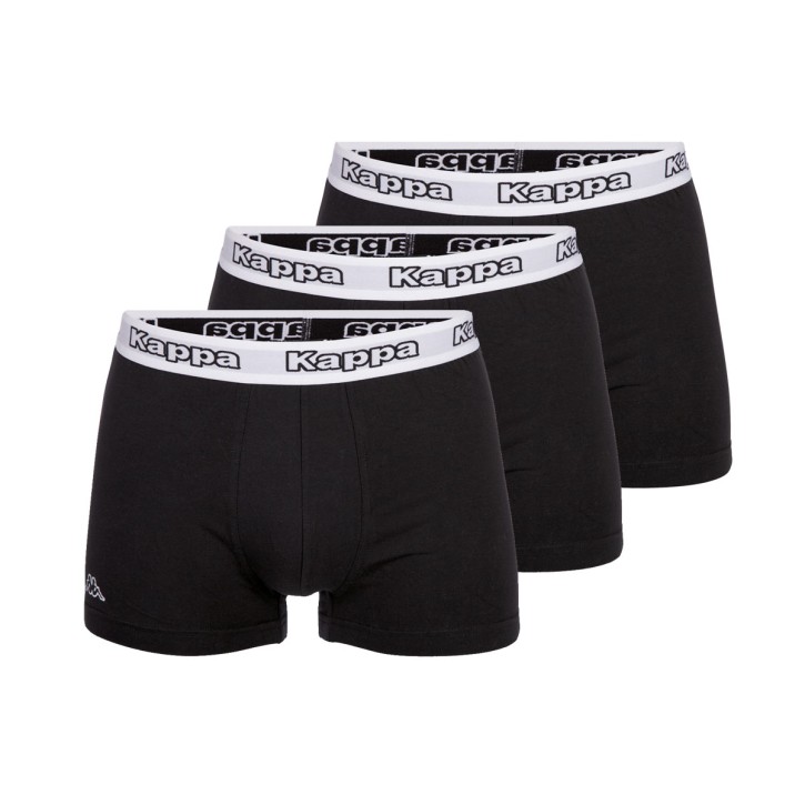 Kappa Cedrick 3 Panties Pack of 3 Black