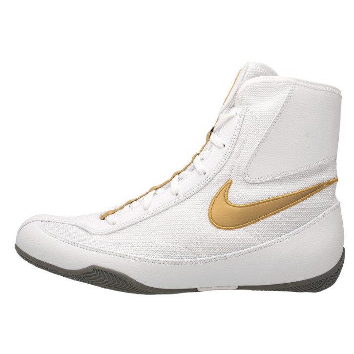 Nike Machomai Boxing Shoes White Gold