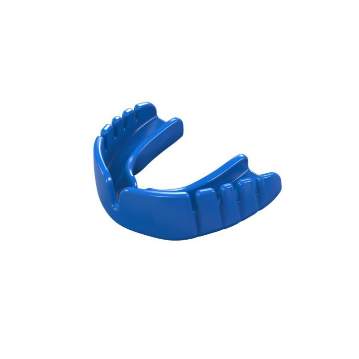 Opro snap fit mouthguard blue
