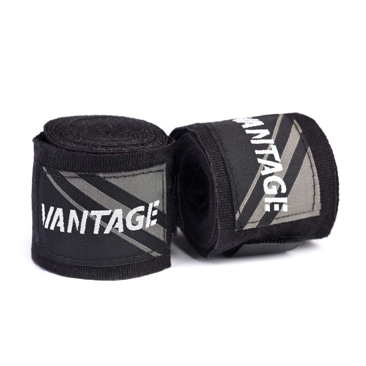 Vantage Combat Handwraps Black 250cm