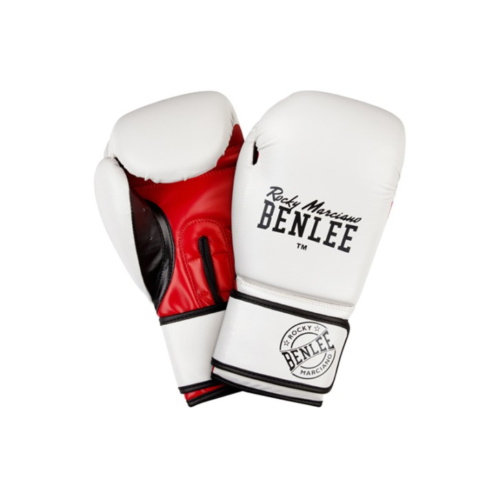 Benlee Artif. Leather Boxing Gloves Carlos White