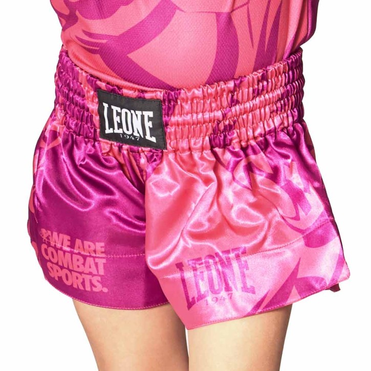 Leone 1947 Junior Thai Shorts Mascot pink