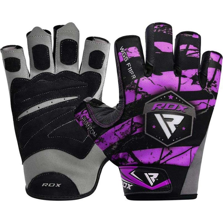 RDX Gym Handschuh Sublimation F11 Purple