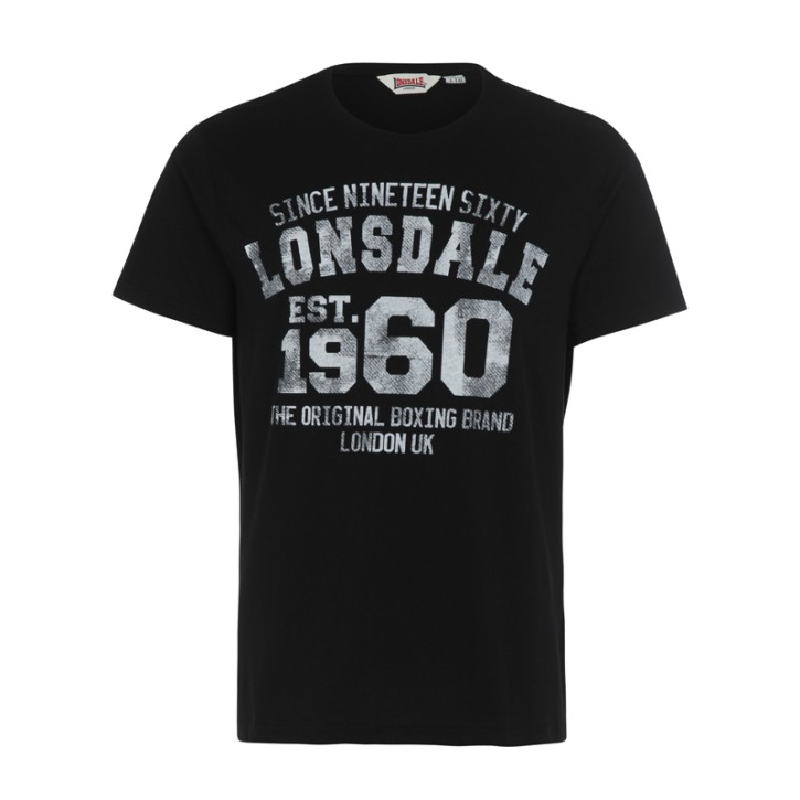 Lonsdale Liverpool Herren T-Shirt Black