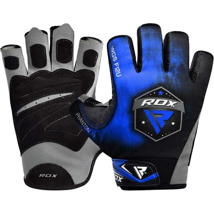 RDX Gym Handschuh Sublimation F12 Blue