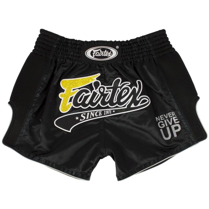 Fairtex Thai Fight Shorts Black BS1708