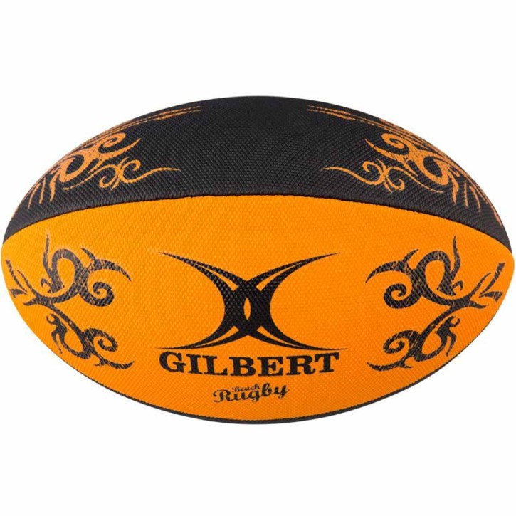 Gilbert Rugby Ball Beach Orange