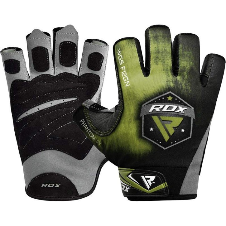 RDX Gym Handschuh Sublimation F12 Green
