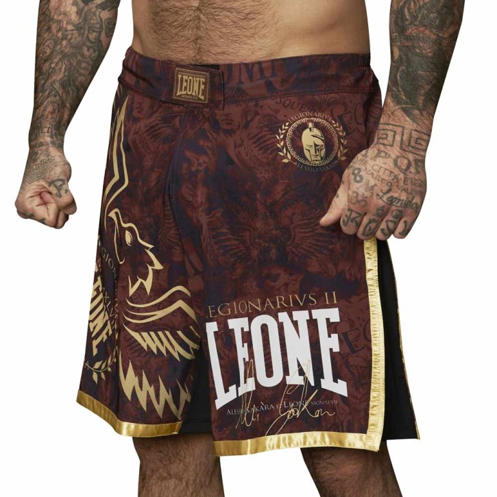 Leone 1947 Legionarivs MMA Shorts Bordeaux