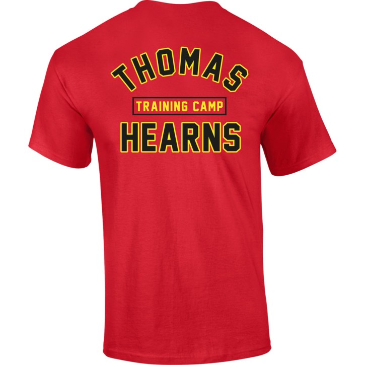 KRONK Boxing Thomas Hearns Training Camp T Shirt Red