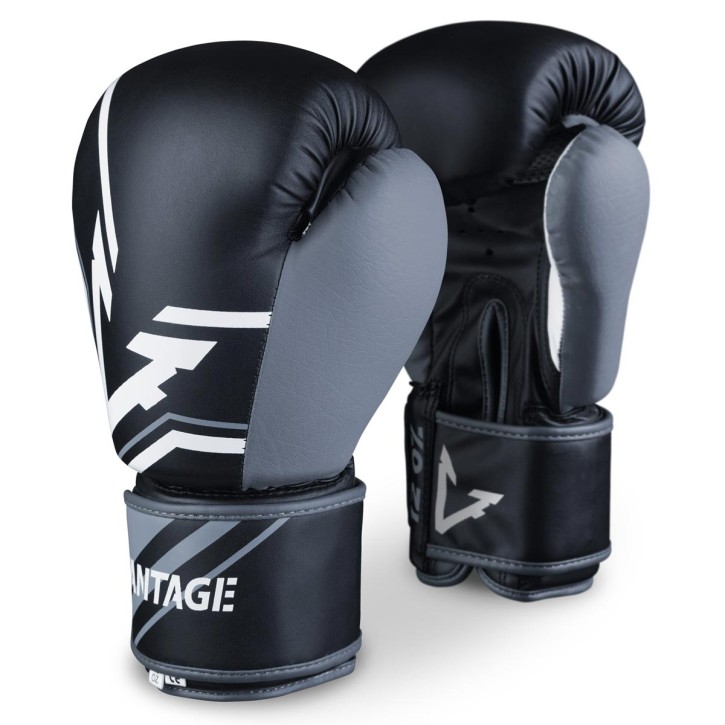 Vantage Combat Training Boxing Gloves Black