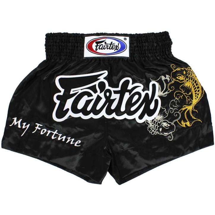 Fairtex Thai Fight Shorts Black BS0639