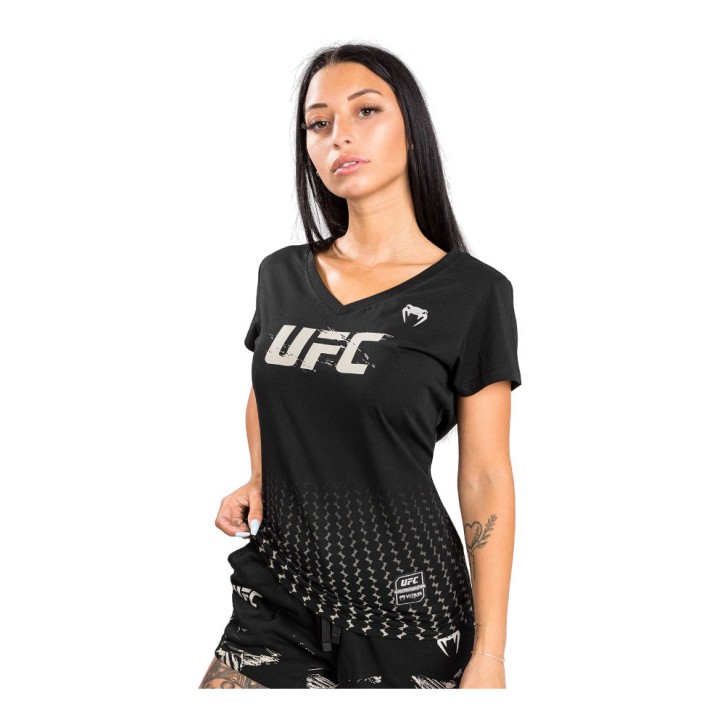 Venum UFC Auth. Fight Week 2.0 Women's Black T-Shirt