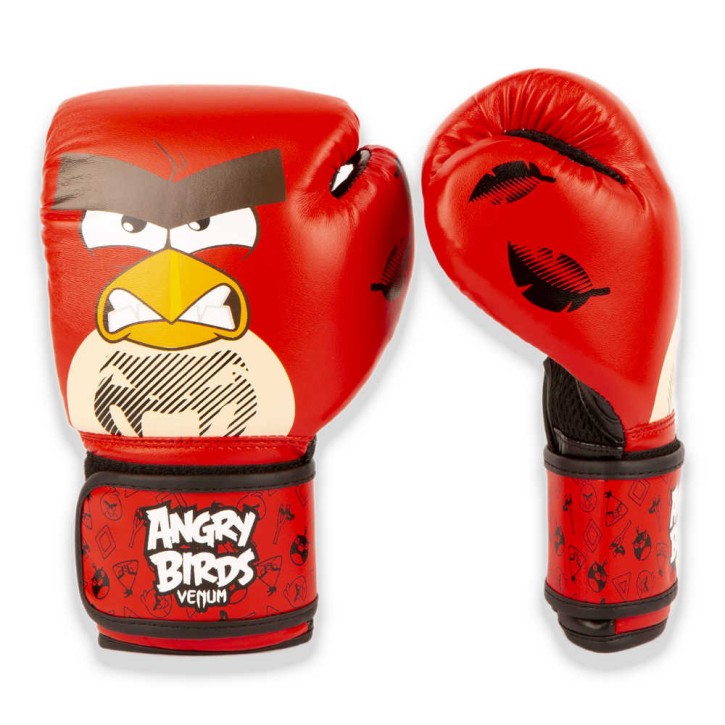 Venum Angry Birds Kinder Boxhandschuhe Rot