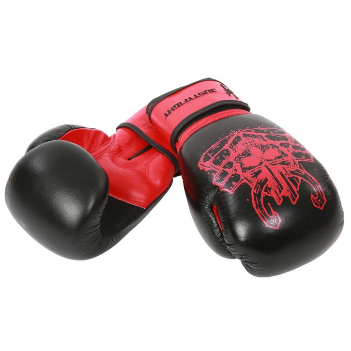 Sale Justyfight Skull boxing gloves 16oz