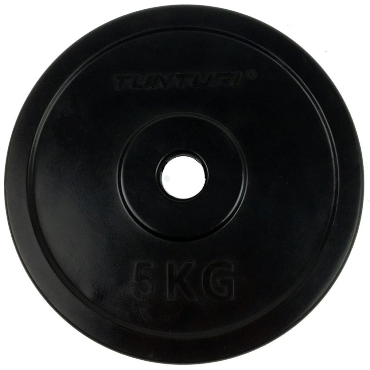 Sale Tunturi rubber weight plate 5.0kg