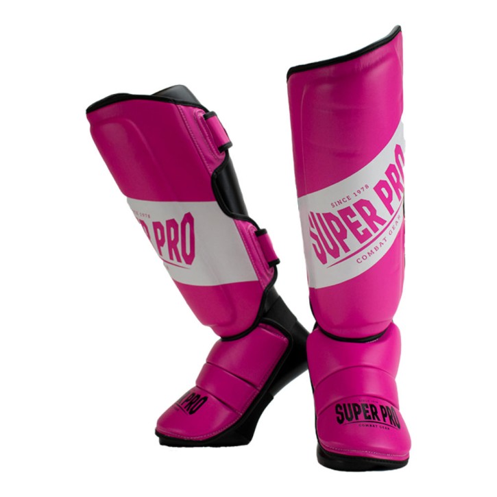 Super Pro Rebel Shin Pads Pink