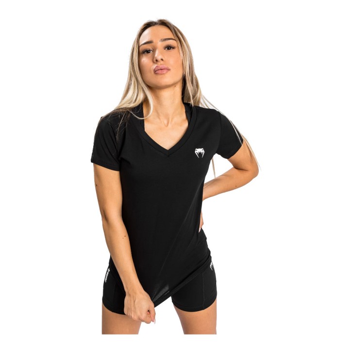 Venum Essential Frauen T-Shirt Schwarz